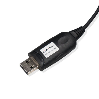 8 in 1 USB Programming Cable for Baofeng Kenwood TYT QYT  Motorola AXU4100 Yaesu icom Walkie Talkie Radio Car Radio CD Software