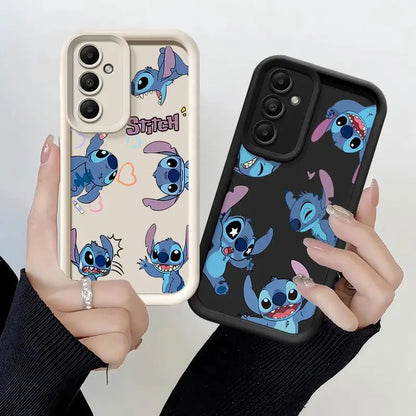 whit Stitch phone case matte for Samsung Galaxy