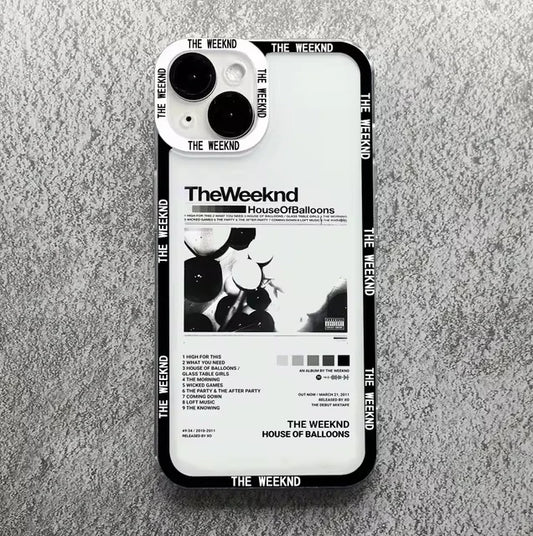 Mjukt silikonfodral med The Weeknd Design för Redmi-modeller