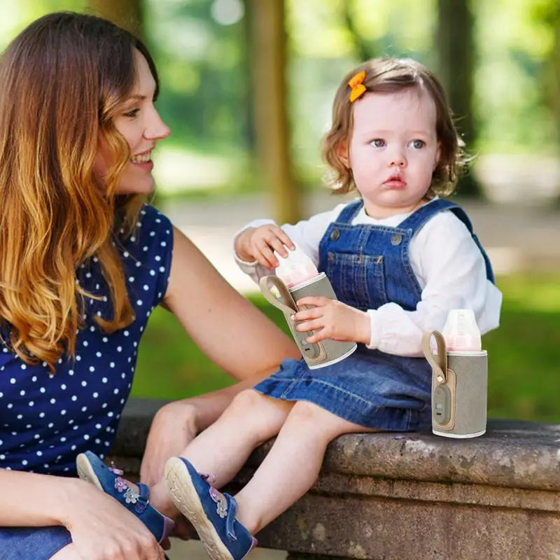 USB Baby Milk Warmer – Bärbar resevärmare för nappflaskor, utomhusbruk