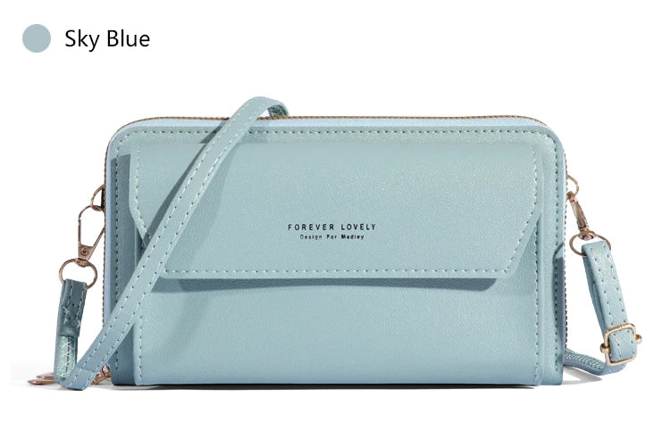 2023 New Crossbody Bag for Women – Summer Small Market Simple One Shoulder Bag for Mobile Phone, Double Layer Casual Small Body Bag.