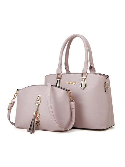 New Style Handbag – Simple Korean Women's Shoulder Bag, Messenger Bag, Versatile Tote, Ideal for Moms.