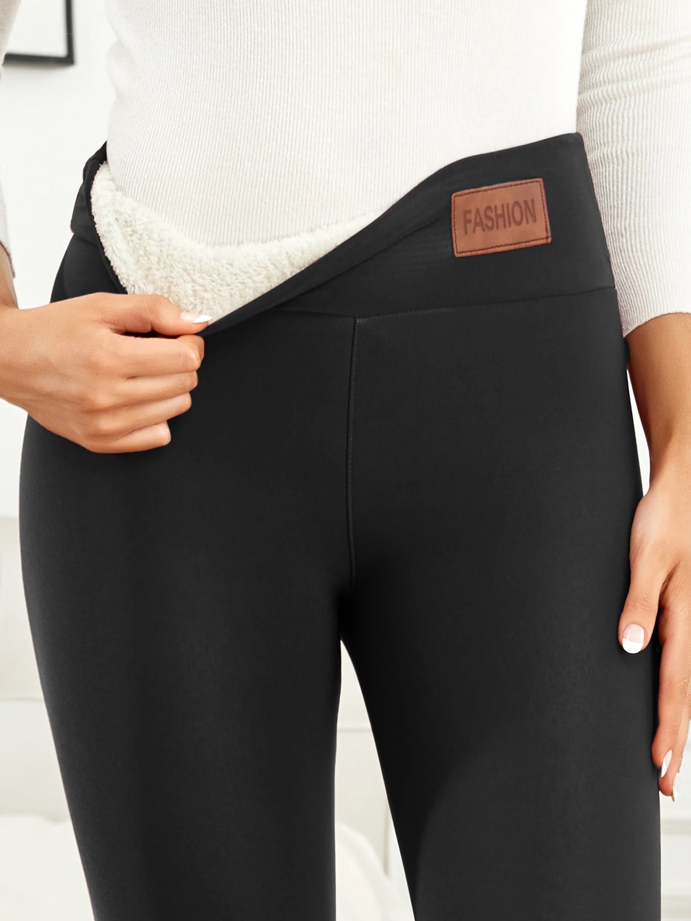 Women's Winter Velvet Leggings for Cold Weather