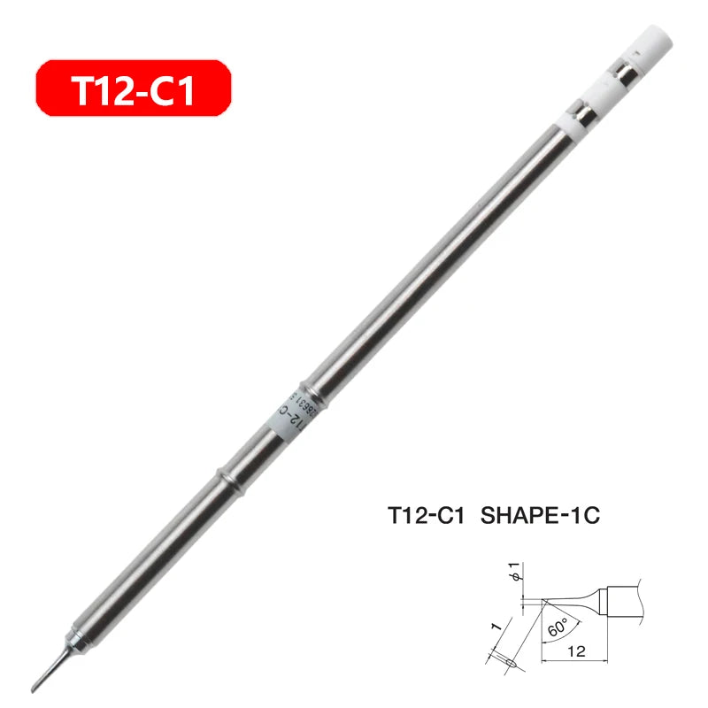 T12 Soldering Iron Tips Replacement Various Models of Tip Electric Soldering Iron Tip T12-ILS D52 K KU I D24 BC2 C4 C1 JL02