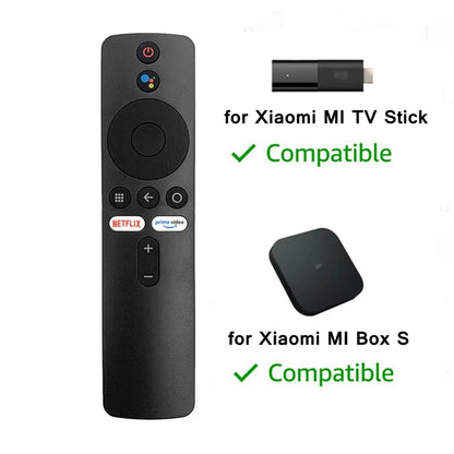 För Xiaomi MI Box S Bluetooth Röstfjärrkontroll XMRM-006 Smart TV Box MI TV Stick MDZ-22-AB MDZ-24-AA Google Assistant