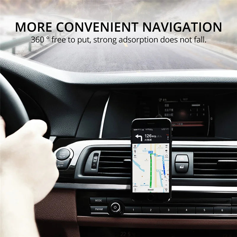 Magnetic Car Phone Holder Stand Air Vent Magnet Car Mount GPS Smartphone Mobile Support In Car Bracket for iPhone Samsung Xiaomi