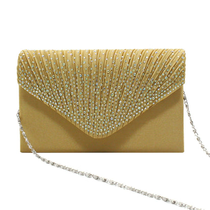 Dammode sidenbälte Clutch – Elegant Evening Prom Handväska.