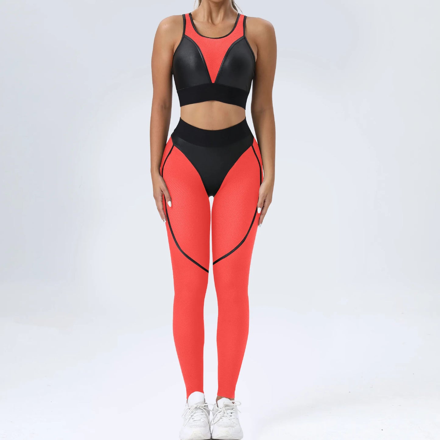 Women's High Waist Mesh Push Up Leggings