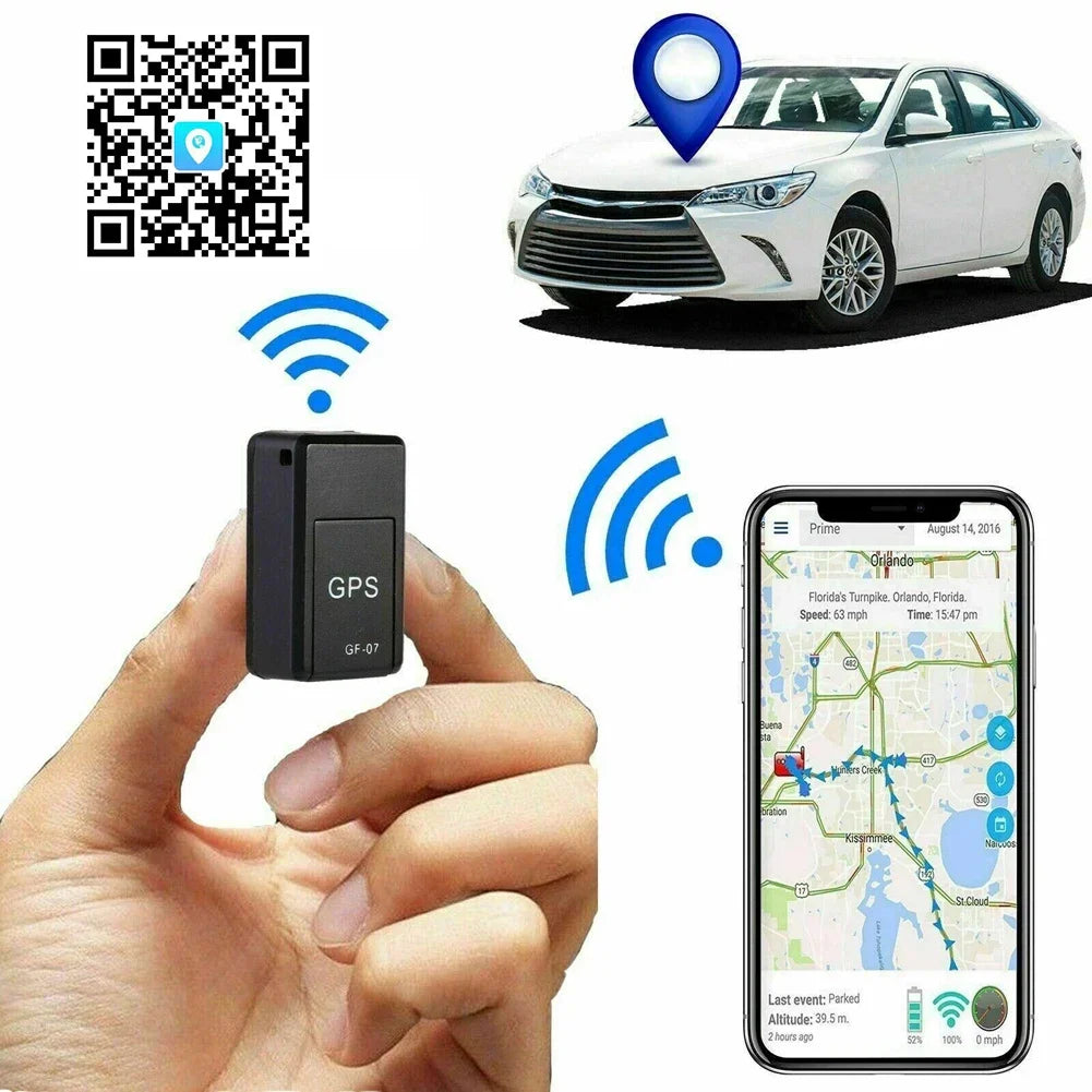 GF-07 Mini GPS Tracker Car Tracker Real Time Tracking Device Magnetic Mount Anti Theft SIM Message Positioner Anti-lost Locator