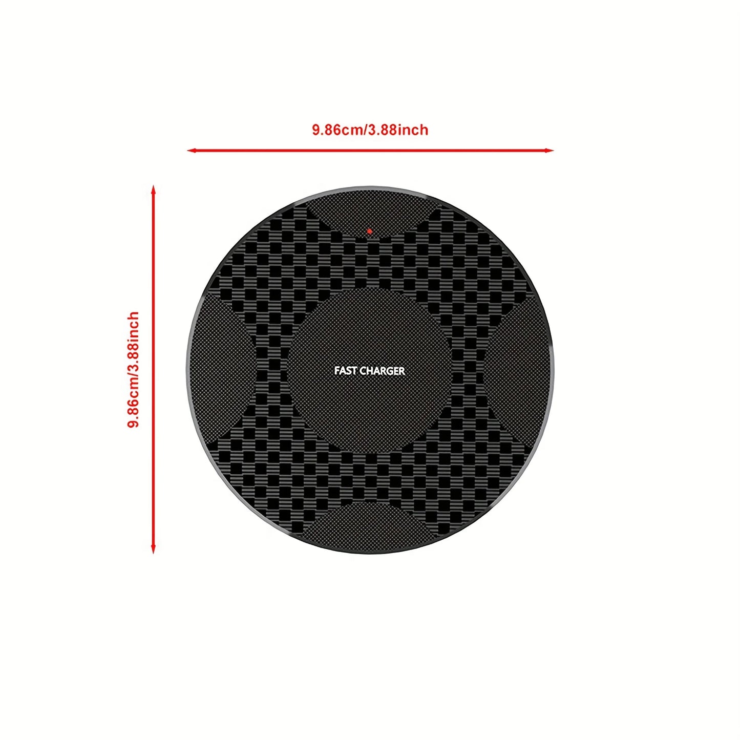 Trådlös laddningsplatta Stativ Desktop Ultratunn mobiltelefon Snabbladdningsstation för iPhone 15 14 13 12 11 Samsung Xiaomi