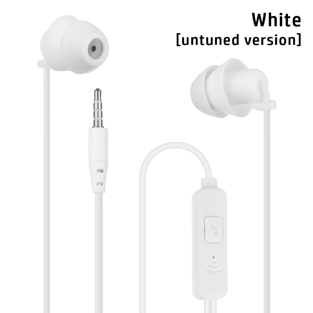 Sleep Earphone In-Ear Headset Noise Cancelling Sleeping Headphone HiFi 3.5mm Wired Headphones Mobile Phone MP3 Sleeping Earphone