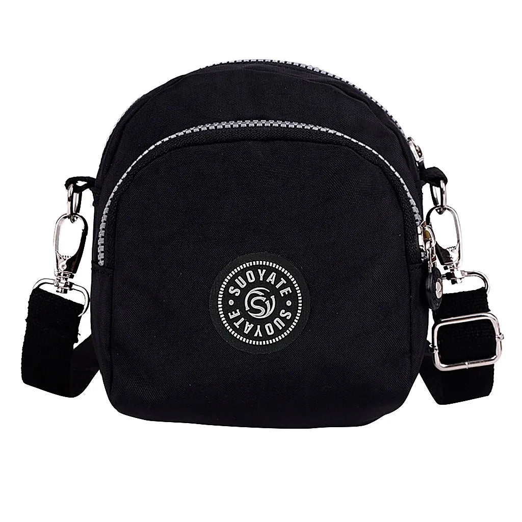 Vattentät nylon Crossbody-väska för kvinnor – Fashionabla Y2K-bröstpaket