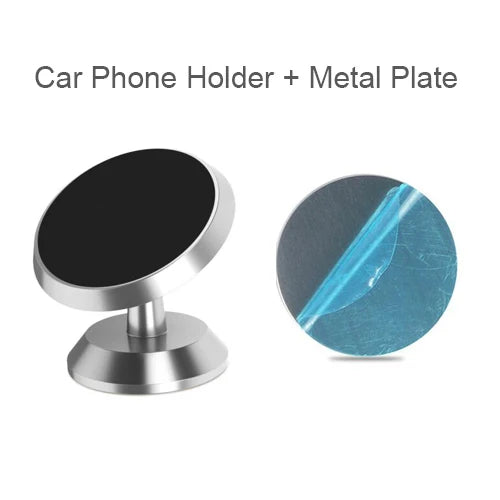 Car Phone Holder Magnetic Universal Magnet Phone Mount for iPhone 15 Samsung in Car Mobile Cell Phone Holder Stand GPS Support