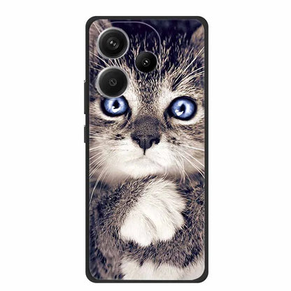 Animals Case Soft Silicone TPU For Xiaomi POCO F6