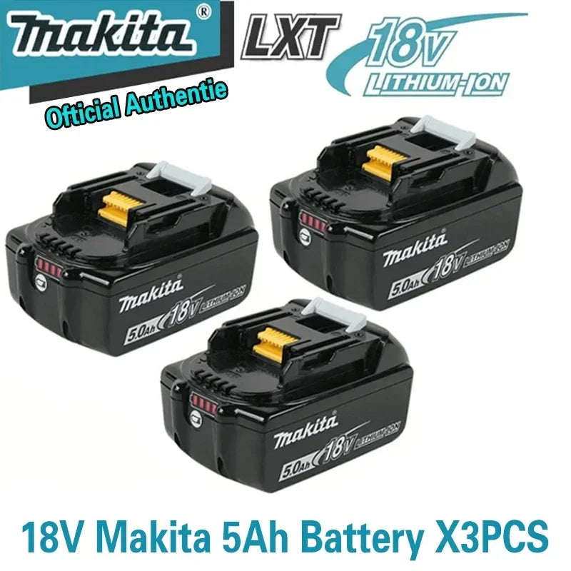 100 % original Makita 6Ah/5Ah/3Ah för Makita 18V batteri BL1830B BL1850B BL1850 BL1840 BL1860 BL1815 Ersättningslitiumbatteri