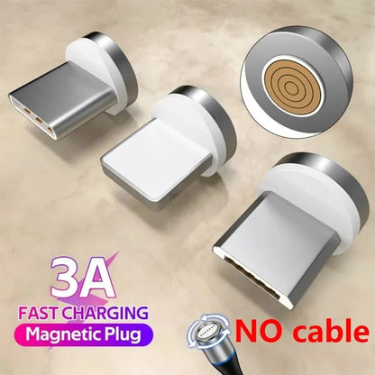 7pin Magnetic Tips NNBILI Magnetic Cable Type C Micro USB Magnet Replacement Part Fast Charging Magnet Adapter Tips for iPhone