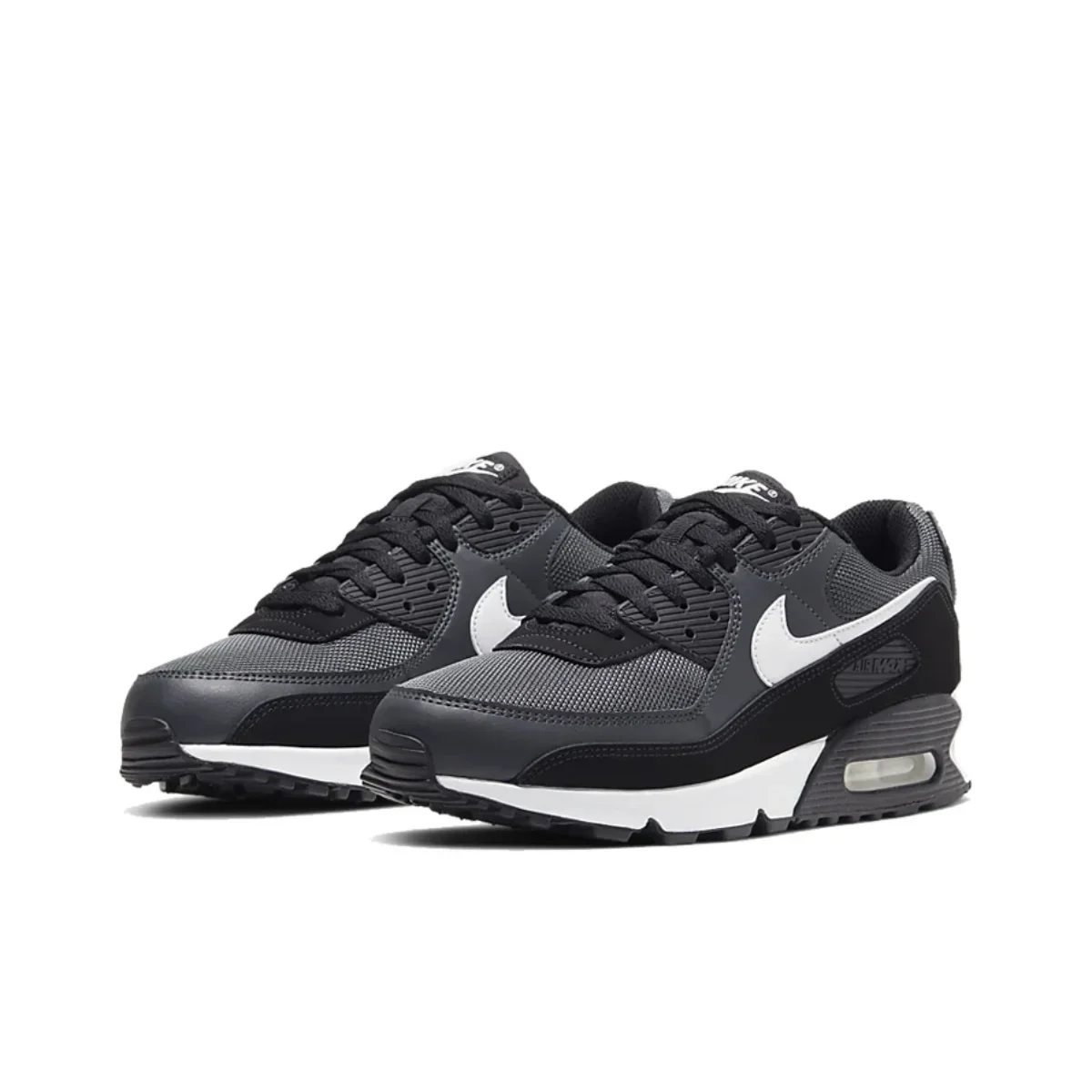 Nike Air Max 90 Neutral Low Top löparskor Svartvitt