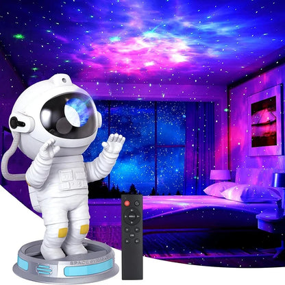 2023 Galaxy Star Projector – Starry Sky Night Light, Astronaut Lamp, Bedroom Home Decor, Decorative Luminaires, Gift Idea