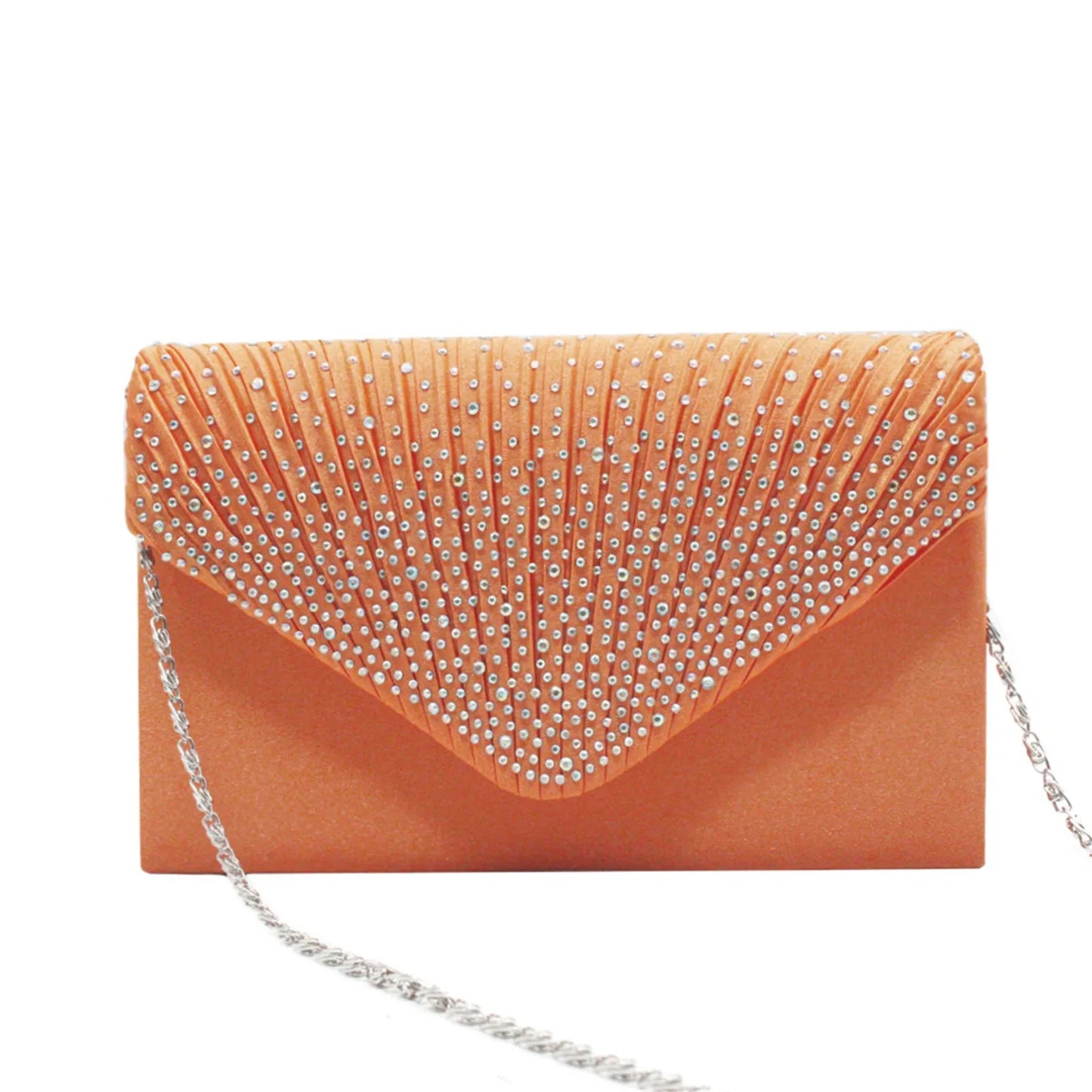 Dammode sidenbälte Clutch – Elegant Evening Prom Handväska.