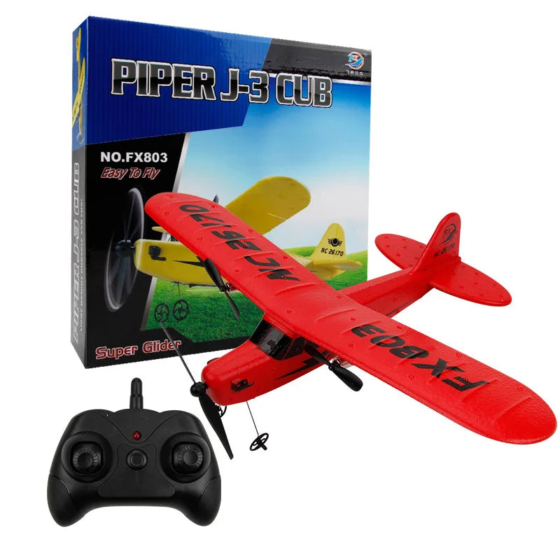 New FX803 remote control aircraft Two channel fixed wing foam remote control glider Children's aircraft model toy aircraft