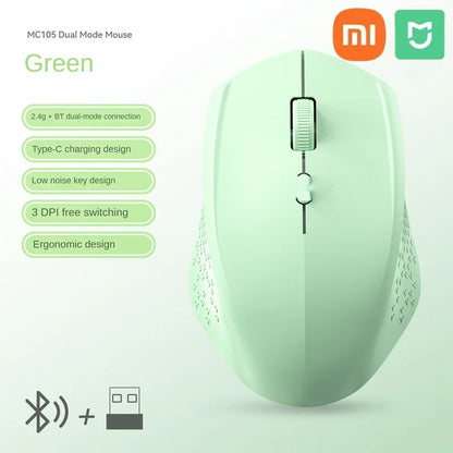 Xiaomi Mijia trådlös mus 2,4 GHz Bluetooth Dual