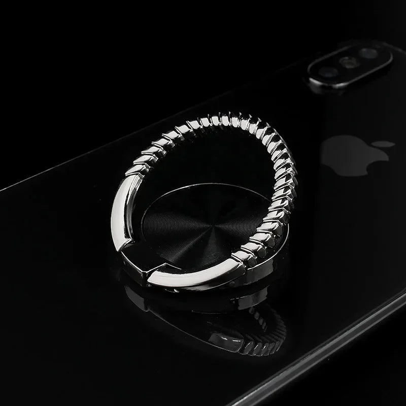 360° Roterande Justerbar Magnetisk Bil Mobiltelefon Ställ Metall Magnet Ring Hållare Bracket Sticker för iPhone 14 13 Huawei Xiaomi