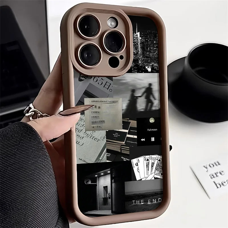 Phone Case for iPhone - Soft TPU Silicone Shockproof Case