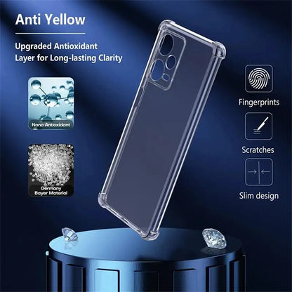 Luxury Clear Shockproof Case for Xiaomi Redmi Note 11s 5G