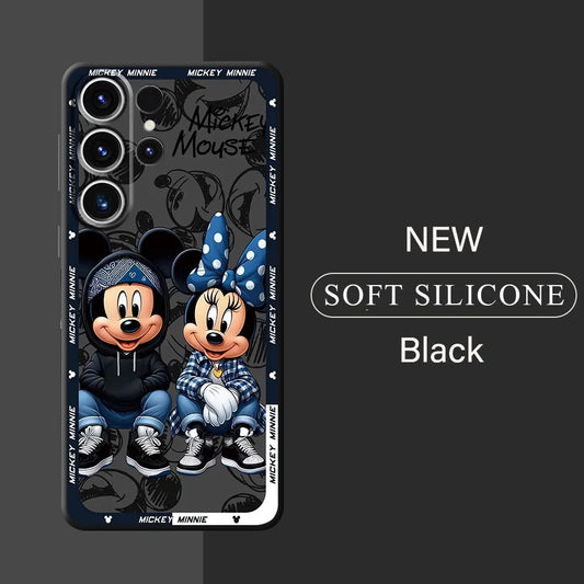 Disney Mickey Minnie Mouse Phone Case – Compatible with Samsung Galaxy