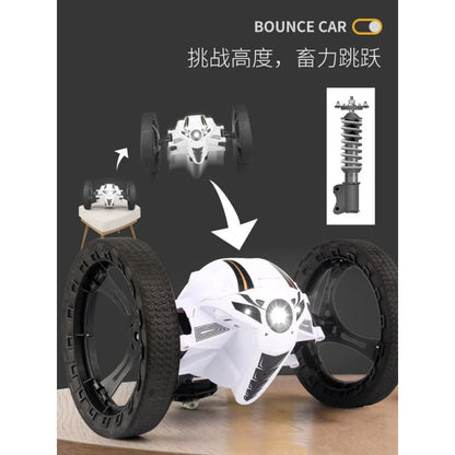 2025 New Remote Control Car Bounce Wifi With Camera Charging Stunt Dump Racing Children'S Toy Boy 2.4g Stunt Car