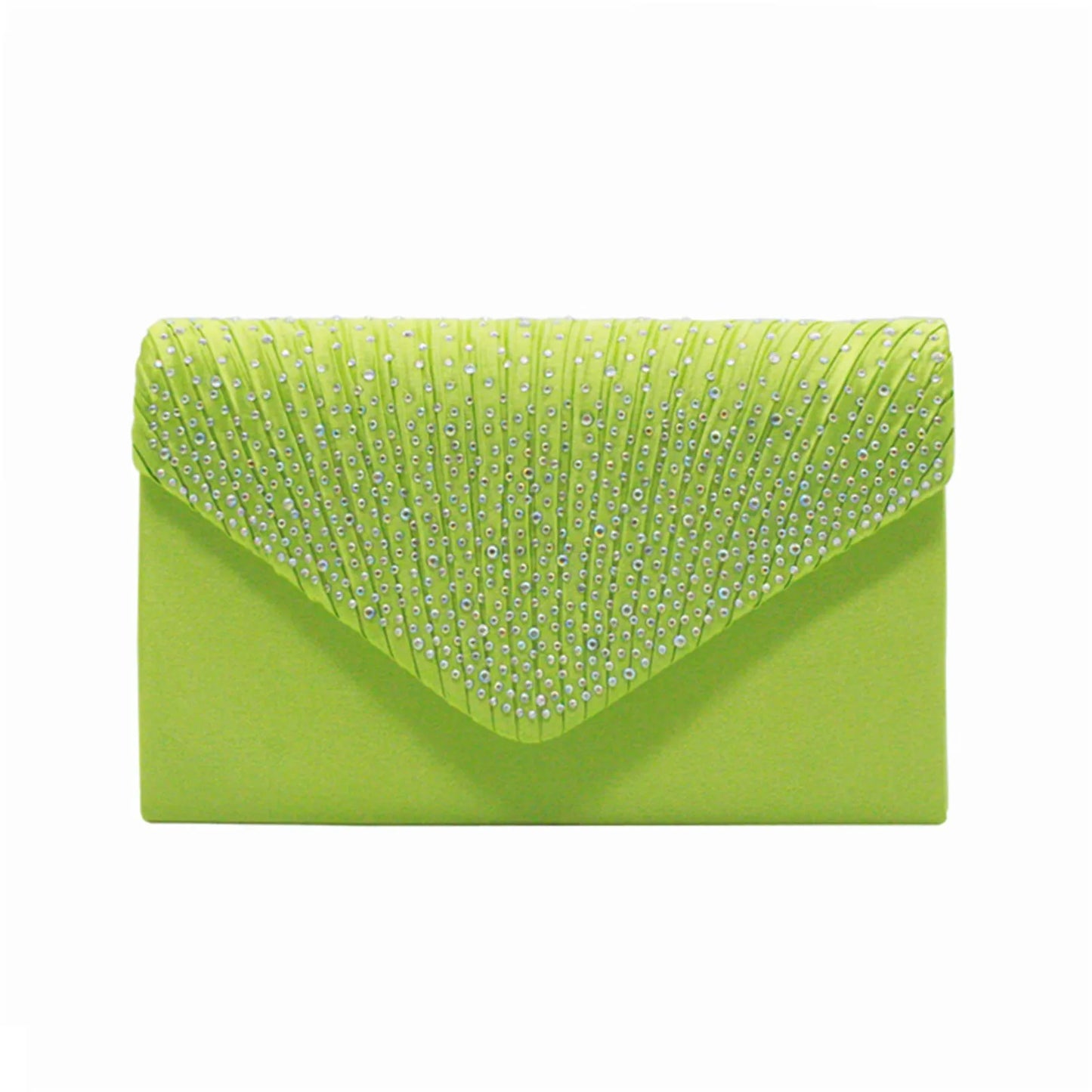 Women's Fashion Silk Belt Clutch – Elegant Evening Prom Handbag Purse.