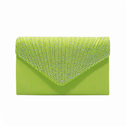 Dammode sidenbälte Clutch – Elegant Evening Prom Handväska.