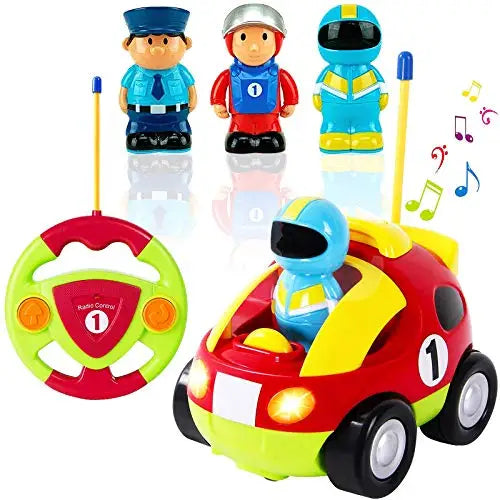 Remote Control Car: Toddler-Friendly, Police Car