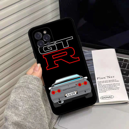 Skyline GTR R32 telefonfodral Silikonmjukt för iPhone-modeller