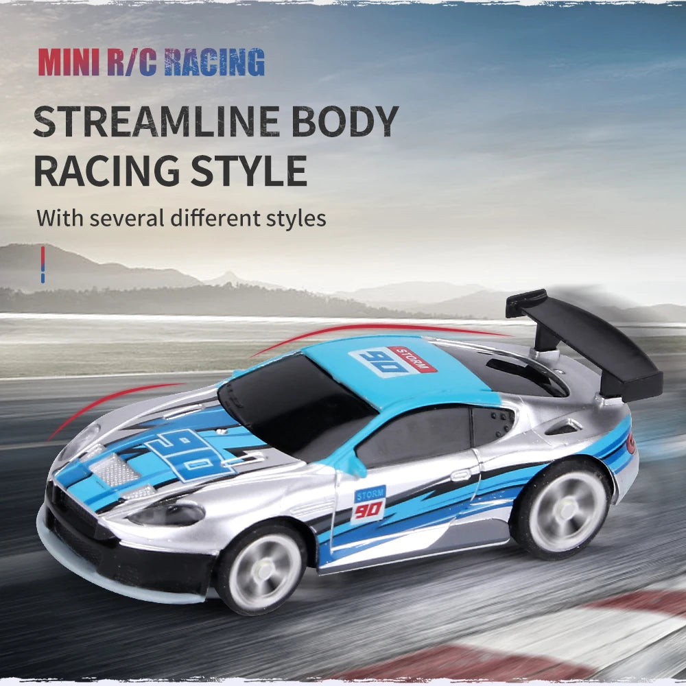 RC Car Mini Can Box Speed ​​Sport App Fjärrkontroll Fordon Micro High Speed ​​Racing Leksaker Present För Barn Pojkar Flickor Barnleksak