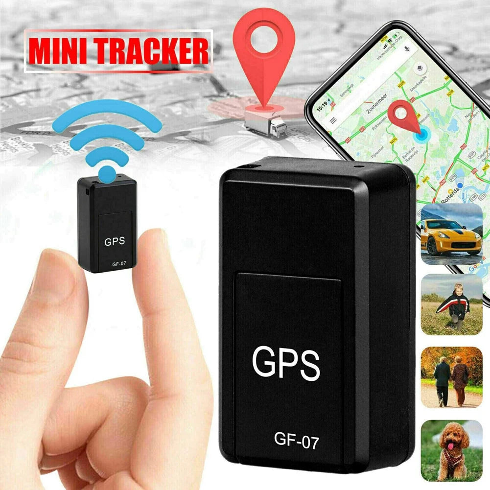 GF-07 Mini GPS Tracker Car Tracker Real Time Tracking Device Magnetic Mount Anti Theft SIM Message Positioner Anti-lost Locator