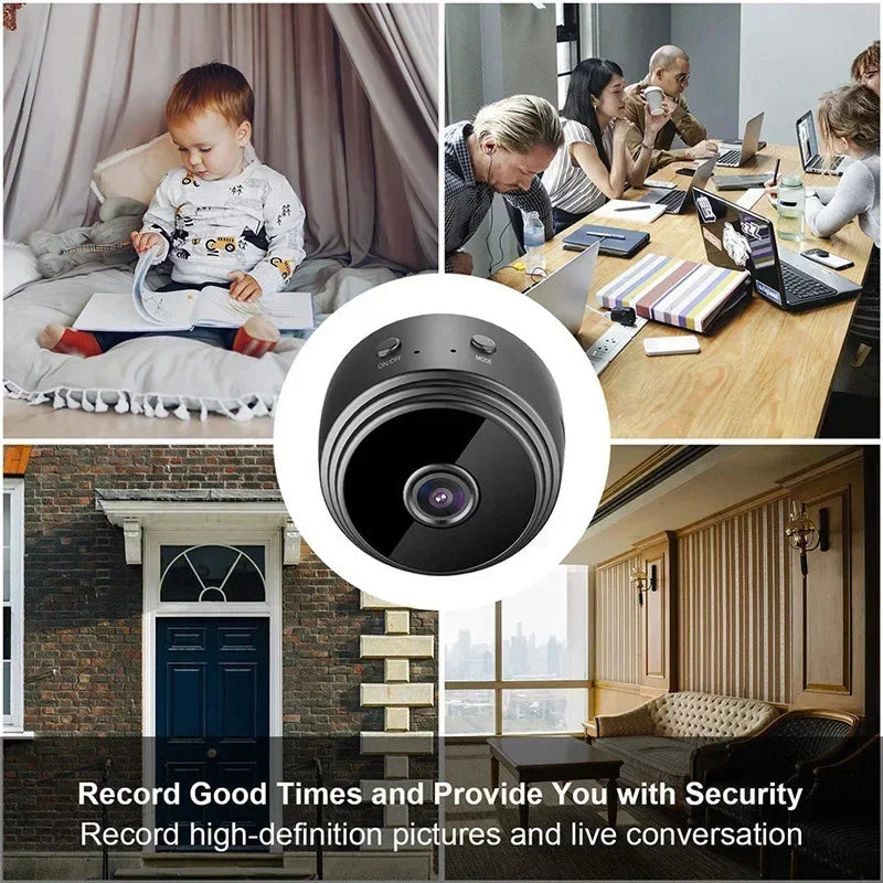 A9 WiFi Mini Camera Wireless Video Recorder Voice Recorder Security Monitoring Camera Smart Home For Infants And Pets