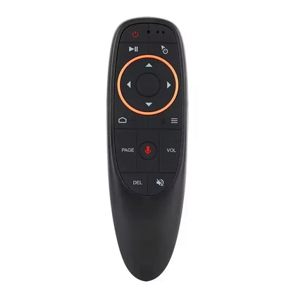 G10S Air Mouse Röstfjärrkontroll 2,4G trådlöst gyroskop IR-inlärning för H96 MAX X88 PRO Android TV Box HK1