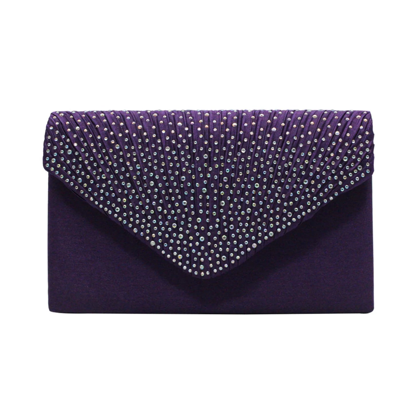 Women's Fashion Silk Belt Clutch – Elegant Evening Prom Handbag Purse.