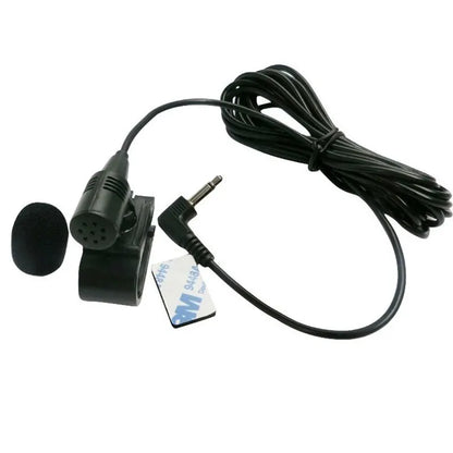 Car Audio Microphone 3.5mm Clip Jack Plug Mic Stereo Mini Wired External Microphone For Auto DVD Radio Professionals