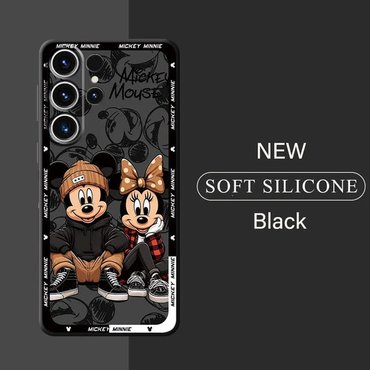 Disney Mickey Minnie Mouse Phone Case – Compatible with Samsung Galaxy