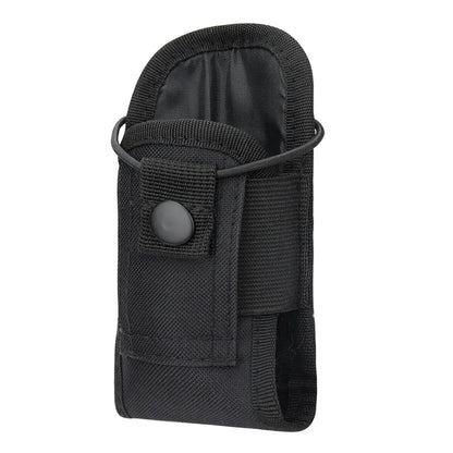 Tactical Walkie Talkie Pouch Oxford Molle Radio Pouch Holder Pocket Portable Outdoor Hunting Sports Waist Bag Interphone Holster