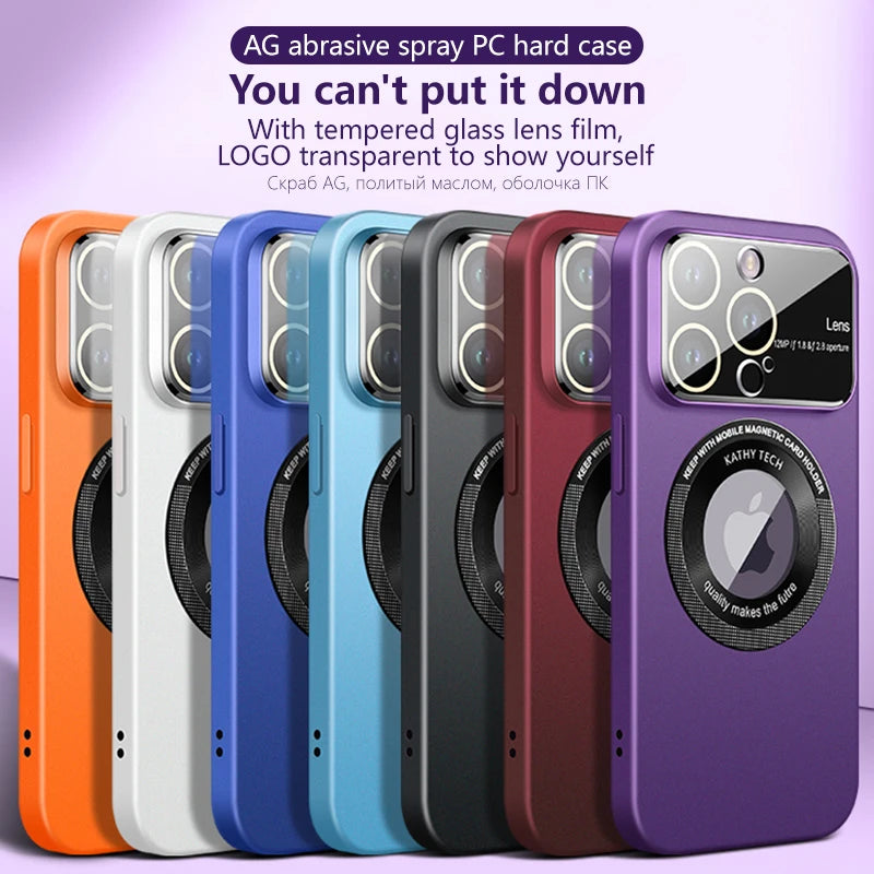 Pulple Luxury Matte Camera Lens Protector iPhone Cover