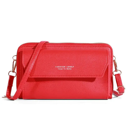 2023 New Crossbody Bag for Women – Summer Small Market Simple One Shoulder Bag for Mobile Phone, Double Layer Casual Small Body Bag.