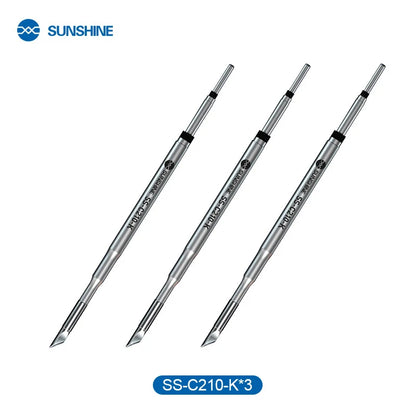 RELIFE Super Fine C210 T245 C245 Soldering Tip C210 C115 Soldering Iron Tip for GVM T210 GVM T115 Professional Soldering Station