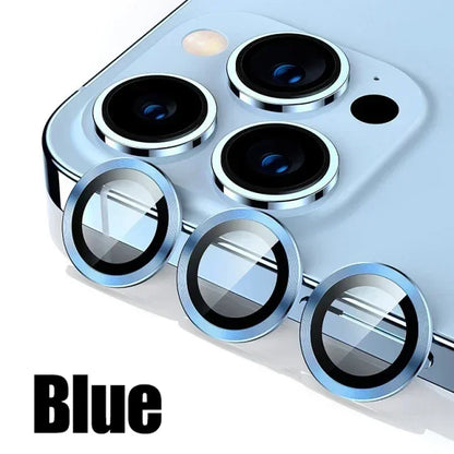 3Pcs Metal Lens Protector Glass For iPhone 15 13 12 11 14 Pro Max Back Camera Lens Protection Film For iPhone 13 Mini 14 15 Plus