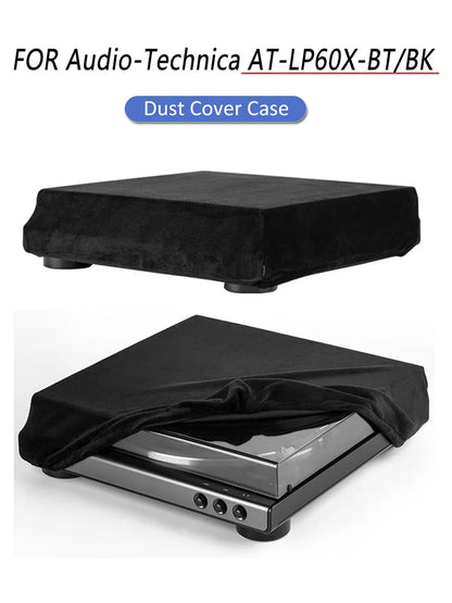 AT-LP60XBT/BK Dust Cover Case Automatic Bluetooth Belt-Drive Stereo Turntable Soft Dust Cover for Audio-Technica AT-LP60XBT/BK