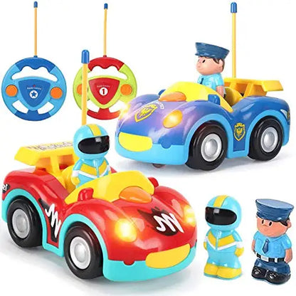 Remote Control Car: Toddler-Friendly, Police Car