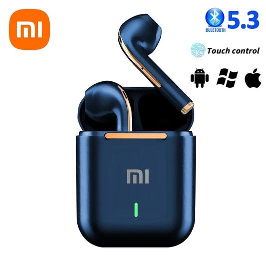 Xiaomi J18 trådlös hörlur HiFI In-ear Stereo med mikrofon Bluetooth Touch Vattentät brusreducerande olika hörlurar