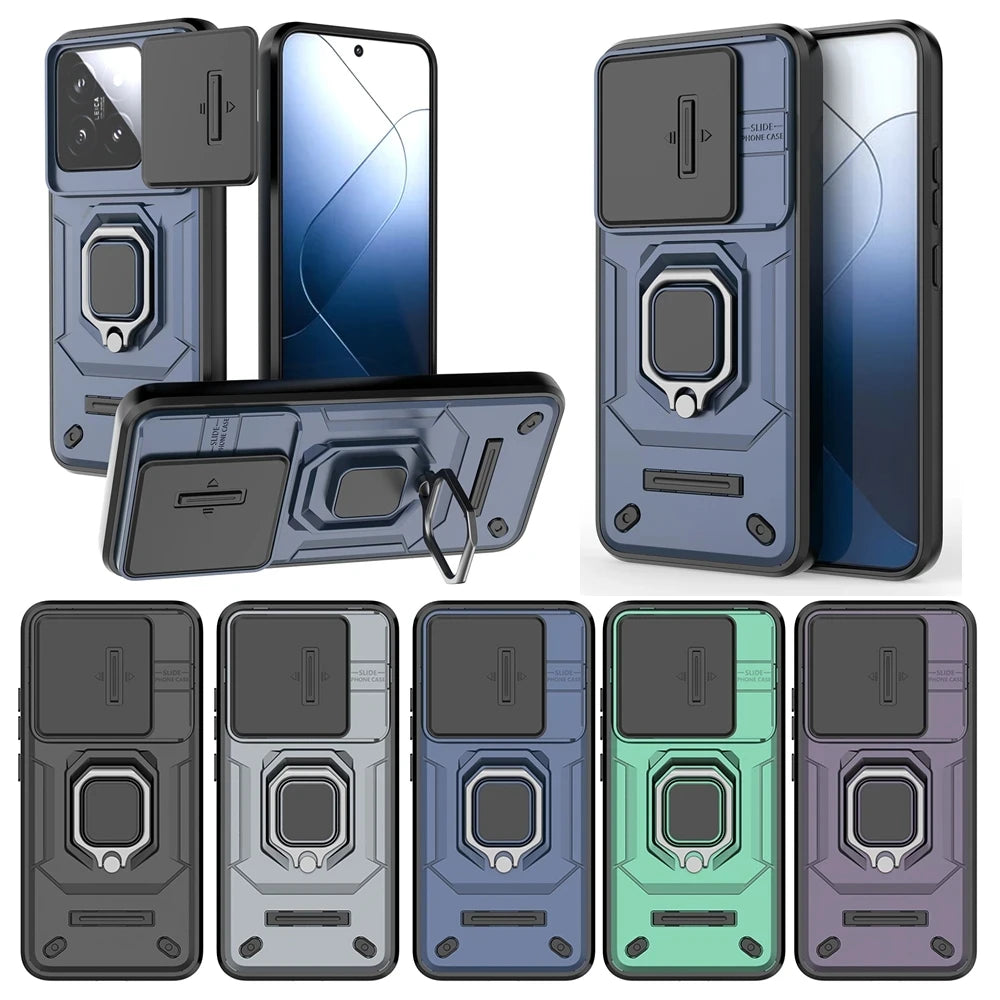 Shockproof Armor Phone Case for Xiaomi Redmi Note Series with 4G/5G Compatibility